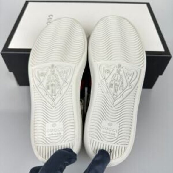 NIB Authentic Gucci flora print low-top sneakers - Picture 2 of 12